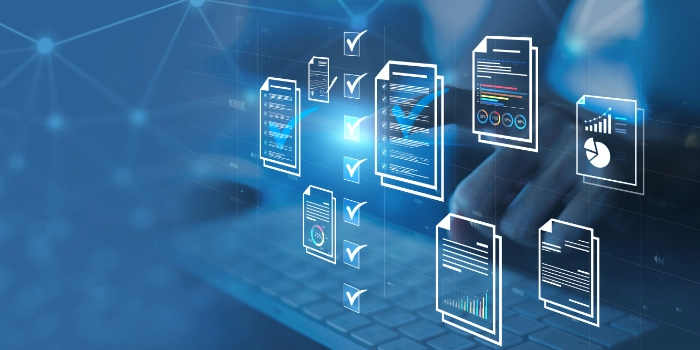 Digital application processes and modern security concept