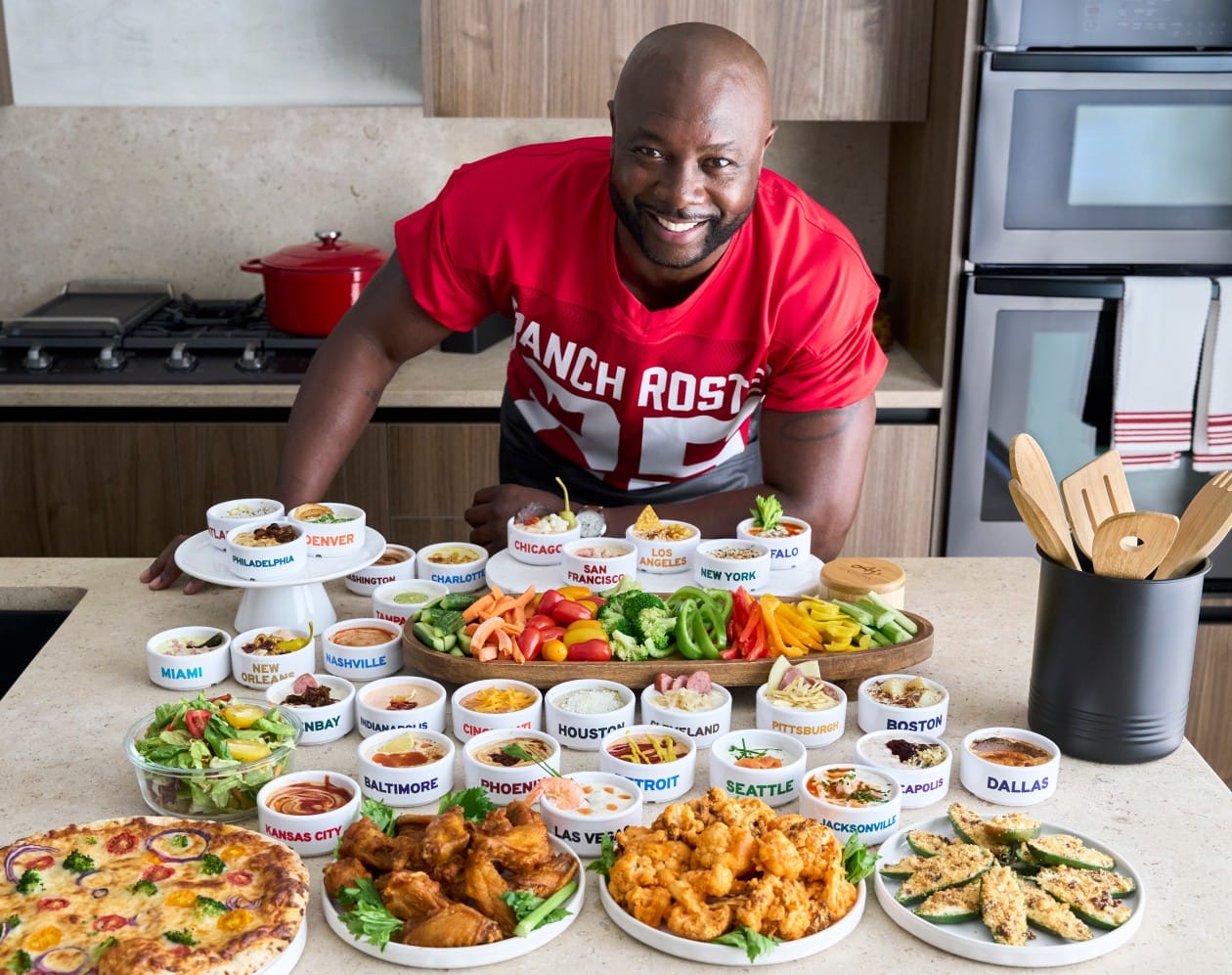 El chef Eddie Jackson con Ranch Roster