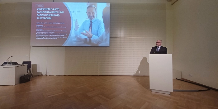 Connection of specialist procedures and process integration incomplete: msg publishes study on digital administration work 2022