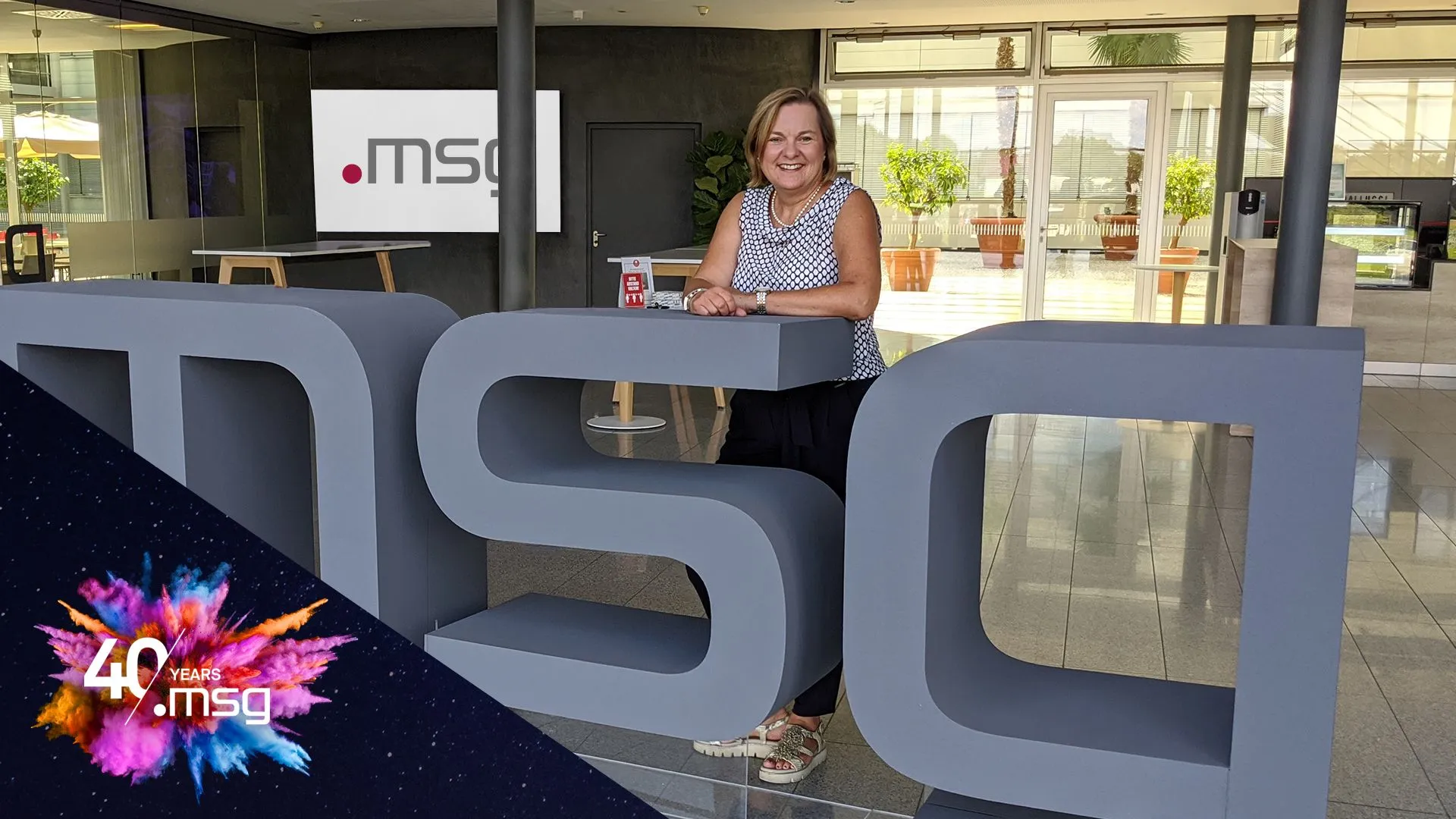 Susanne Sigethy on 40 years of msg 