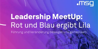 13th Leadership MeetUp: Red and blue make purple