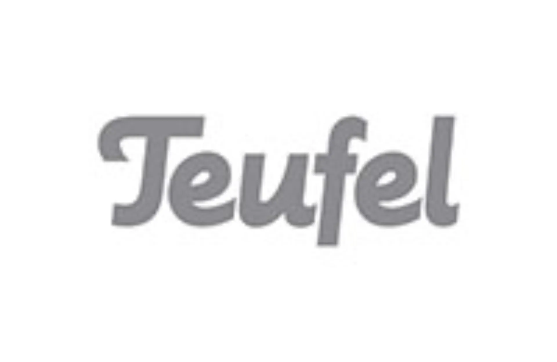 Logo Teufel in grau