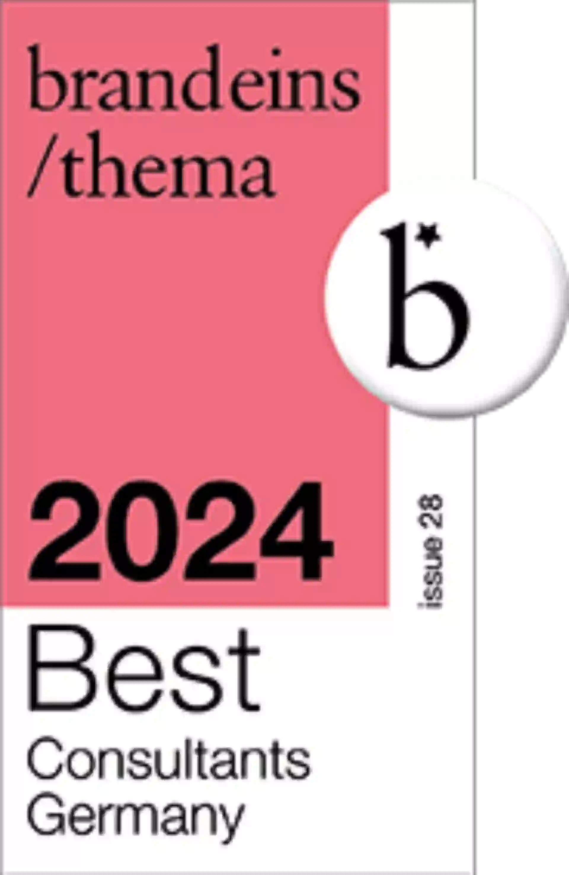 Brand Eins Berater Logo 2024