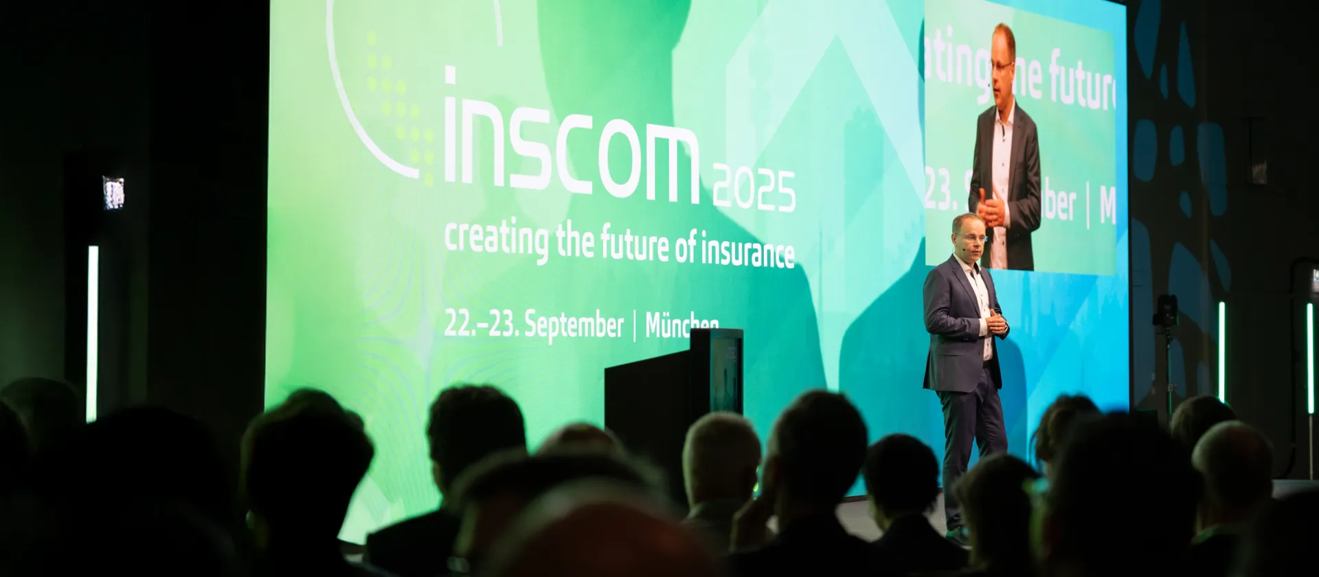 Dr. Jürgen Zehetmaier bei der inscom 2025