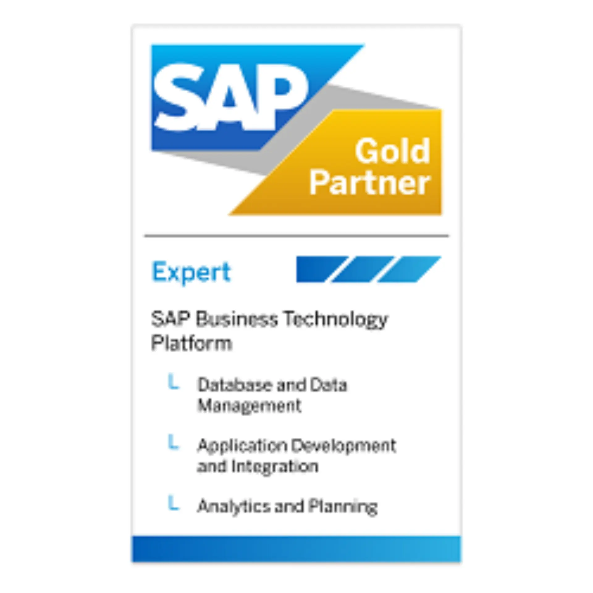 SAP Expert Business Technology Platform Auszeichnung
